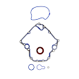 2000 Dodge Durango - Timing Cover Gasket, 8 Cyl 4.7L