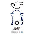 2006 Buick LaCrosse - Timing Cover Gasket, 3.8L 6Cyl