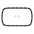 TOS 18768 Automatic Transmission Pan Gasket - Direct Fit, Sold Individually