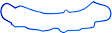 VS 50334 R Valve Cover Gasket, OE Replacement Series