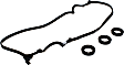 VS 50500 R Valve Cover Gasket, 1.6L, 4Cyl