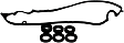 VS 50606 R Valve Cover Gasket, 1.7L, 4Cyl