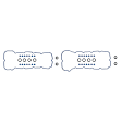 VS 50811 R Valve Cover Gasket, 5.0L, 8Cyl