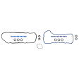 VS 50814 R-1 Valve Cover Gasket