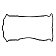 VS 50831 R Valve Cover Gasket, 2.5L, 4Cyl