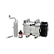 1557NK A/C Compressor, With Clutch, 7.3L, 8Cyl