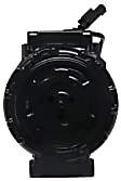 157392 A/C Compressor, With Clutch, 6-Groove Pulley