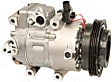 158307 A/C Compressor, With Clutch, 4-Groove Pulley, 4-Seasons OE Replacement