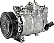 2014 Audi TT Quattro - A/C Compressor, With Clutch, 6-Groove Pulley, 4-Seasons OE Replacement