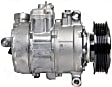 2014 Audi TT Quattro - A/C Compressor, With Clutch, 6-Groove Pulley, 4-Seasons OE Replacement
