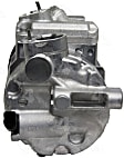 2014 Audi TT Quattro - A/C Compressor, With Clutch, 6-Groove Pulley, 4-Seasons OE Replacement