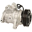 2004 Jeep Grand Cherokee - A/C Compressor, with 10PA17E Compressor, With Clutch, 6-Groove Pulley, 4.7L 8Cyl