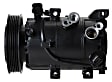 2018 Hyundai Elantra - A/C Compressor, with VS14E Compressor, With Clutch, 6-Groove Pulley, 1.6L