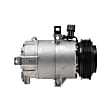 2013 Hyundai Elantra Coupe - A/C Compressor, with VS12 Compressor, with ATC (Automatic Temperature Control), With Clutch, 6-Groove Pulley, OE Replacement Series