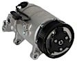 168366 A/C Compressor, With Clutch, 6-Groove Pulley