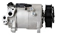 168366 A/C Compressor, With Clutch, 6-Groove Pulley