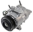 168386 A/C Compressor, With Clutch, 3.5L, 6Cyl