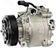 168486 A/C Compressor, With Clutch, 4-Seasons OE Replacement