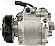 168486 A/C Compressor, With Clutch, 4-Seasons OE Replacement