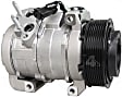 2016 Ram 5500 - A/C Compressor, with 10S17C Compressor, With Clutch, 8-Groove Pulley, 6.7L 6Cyl, 4-Seasons OE Replacement