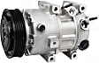 178328 A/C Compressor, With Clutch, 4-Seasons OE Replacement