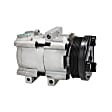 2001 Ford Crown Victoria - A/C Compressor, With Clutch, 6-Groove Pulley, 4.6L 8Cyl
