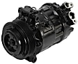 2015 Land Rover LR4 - A/C Compressor, With Clutch, 6-Groove Pulley, 3.0L 6Cyl
