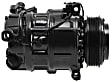 2015 Land Rover LR4 - A/C Compressor, With Clutch, 6-Groove Pulley, 3.0L 6Cyl