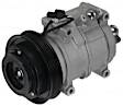 2018 Acura RDX - A/C Compressor, with 10SRE18C Compressor, With Clutch, 6-Groove Pulley
