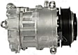 198313 A/C Compressor, With Clutch, 4-Seasons OE Replacement