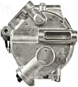 198313 A/C Compressor, With Clutch, 4-Seasons OE Replacement