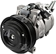 198338 A/C Compressor, With Clutch, 4-Seasons A/C Compressor