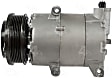 198359 A/C Compressor, With Clutch, 6-Groove Pulley, 4-Seasons OE Replacement