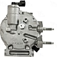 198359 A/C Compressor, With Clutch, 6-Groove Pulley, 4-Seasons OE Replacement