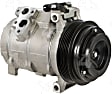 2009 Freightliner Sprinter 2500 - A/C Compressor, Rear, with 10S17C Compressor, with Clutch, 6-Groove Pulley, 4-Seasons OE Replacement