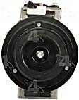 2009 Freightliner Sprinter 2500 - A/C Compressor, Rear, with 10S17C Compressor, with Clutch, 6-Groove Pulley, 4-Seasons OE Replacement