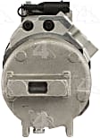 2009 Freightliner Sprinter 2500 - A/C Compressor, Rear, with 10S17C Compressor, with Clutch, 6-Groove Pulley, 4-Seasons OE Replacement