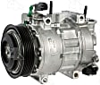 2016 Dodge Charger - A/C Compressor, with 7SBH17 Compressor, With Clutch, 6-Groove Pulley, 6 Cyl 3.6L, 4-Seasons OE Replacement