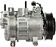 2016 Dodge Charger - A/C Compressor, with 7SBH17 Compressor, With Clutch, 6-Groove Pulley, 6 Cyl 3.6L, 4-Seasons OE Replacement