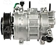 2016 Dodge Charger - A/C Compressor, with 7SBH17 Compressor, With Clutch, 6-Groove Pulley, 6 Cyl 3.6L, 4-Seasons OE Replacement