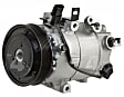 2015 Hyundai Elantra - A/C Compressor, with VS1E Compressor, With Clutch, 6-Groove Pulley, 1.8L 4Cyl, 4-Seasons OE Replacement