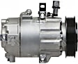 2015 Hyundai Elantra - A/C Compressor, with VS1E Compressor, With Clutch, 6-Groove Pulley, 1.8L 4Cyl, 4-Seasons OE Replacement