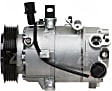 2015 Hyundai Elantra - A/C Compressor, with VS1E Compressor, With Clutch, 6-Groove Pulley, 1.8L 4Cyl, 4-Seasons OE Replacement