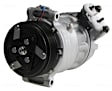 2015 Jaguar XFR-S - A/C Compressor, with PXC16 Compressor, With Clutch, 6-Groove Pulley