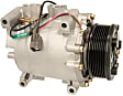 2468NK A/C Compressor, With Clutch, 2.0L, 4Cyl, PAC-Kits Series