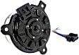 1993 Mercury Sable - Fan Motor, with Aftermarket Connector, For Original Equipment Shroud Only, with OE Connector, Sold Individually, 4-Seasons OE Replacement