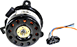 1993 Mercury Sable - Fan Motor, with Aftermarket Connector, For Original Equipment Shroud Only, with OE Connector, Sold Individually, 4-Seasons OE Replacement