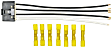 37242 Direct Fit HVAC Blower Motor Resistor Connector, Sold Individually