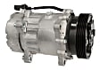 3772NK A/C Compressor, With Clutch, 6-Groove Pulley