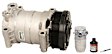 1997 Chevrolet Tahoe - A/C Compressor, Front, with HT6 Compressor, without Rear AC, With Clutch, 6-Groove Pulley, 8 Cyl 5.7L, PAC-Kits Series